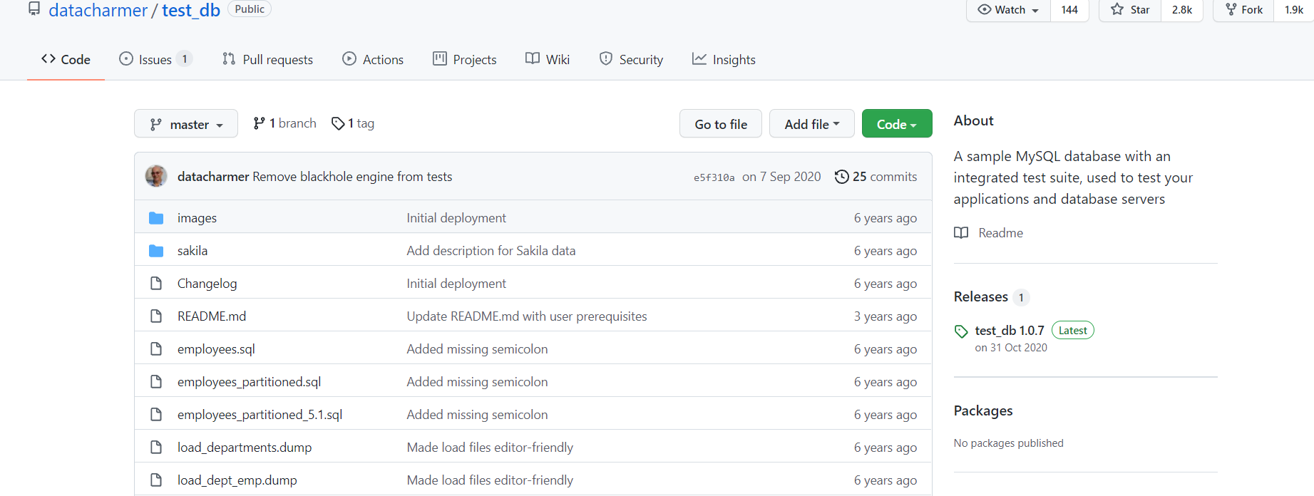 test_db installer